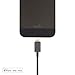 Moshi USB-A to Lightning Cable 10ft/3m [MFi-Certified], iPhone Charger for Car, for iPhone 12 Pro/12 Pro Max/12 mini/11/11 Pro Max/11 Pro/XR/XS Max, iPad/AirPods, Cable Manager Included, Black