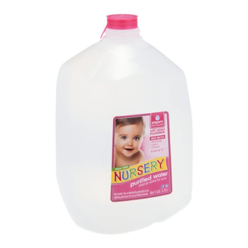 Nursery BCA01541 NuRosery Purified Water44; 6 x 128 oz (Best Bottled Water For Formula)