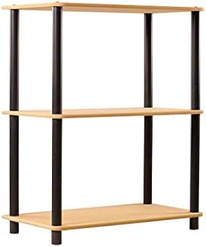 Rohrregal Büroregal Kellerregal Lagerregal schwarz 3 Böden DEDAL-3N