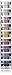 bellapierre Shimmer Powder 9 Stack | Paraben Free Eyeshadow | Vegan & Cruelty Free Eye Makeup - 9 Count - Astrid