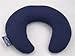Microwaveable Flax Seed Filled Neck Pillow in Marine Blue from Relaxation in a Bag