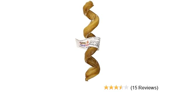 Amazon Com Red Barn 50 Count Bully Springs 6 Inch Pet Rawhide