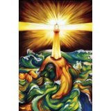 Great American Puzzle Factory Vibrant Vistas 550-Piece Jigsaw Puzzle - Lighthouse of Guiding Light