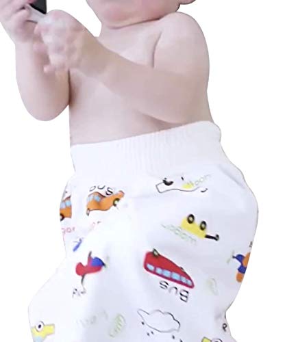 2 Stks Baby Katoenen Luier Rok Absorberende Shorts Waterdichte Peuter Training Broek Herbruikbare Kids Luierbroek… - Image 7