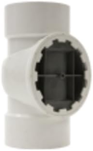 3" TESTRITE PVC DWV Test/Cleanout Tee with Plug, Pack of 3