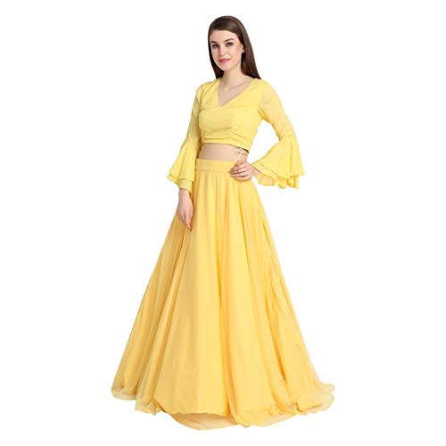 Bell sleeve blouse for lehenga Clearance