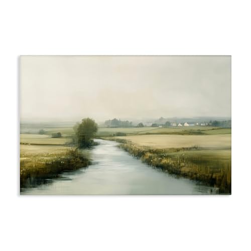 Stupell Industries Mirror Of Calm Landscape Canvas Wall Art design by Novae, 20…
