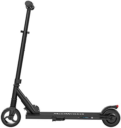 MegaWheels S1 Electric Scooter Folding 8.5kg Ultra Light Maximum Speed 23km/h for Short Distance for Teenagers and Adults