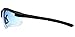 Pyramex Fortress Safety Eyewear, Infinity Blue Lens With Black Frame