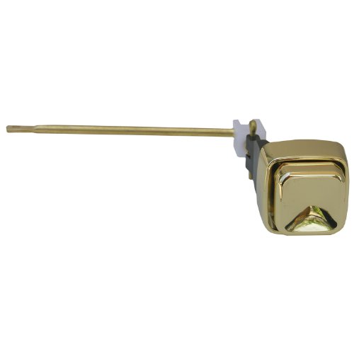 LASCOSimpatico 41757P Toilet Push Button, Side Mount Flush Lever, Polished Brass Buy Online in
