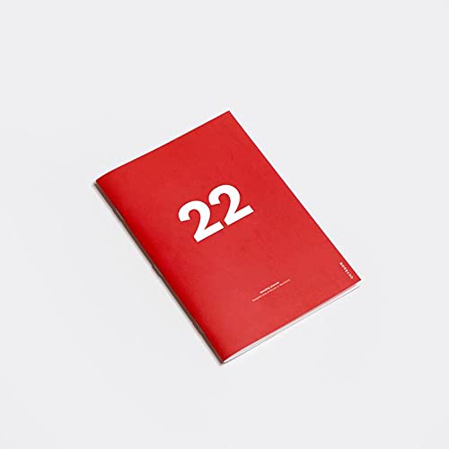 OCTAGON DESIGN 2022 Monthly Planner | Similar A5 size, Red, 0000