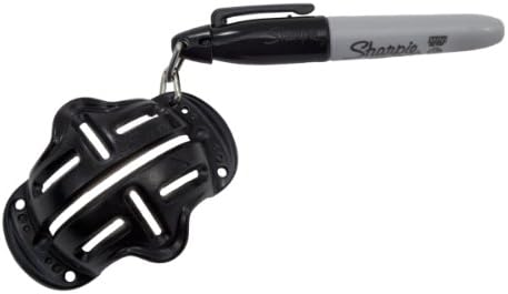 Line M Up Pro Precision Golf Ball Alignment and Identification Tool with Sharpie Mini Line M Up Pro Precision Golf Ball Alignment and Identification Tool with Sharpie Mini