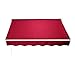 Outsunny 6' Drop Arm Manual Retractable Window Awning Sun Shade Shelter for Patio Balcony Outdoor, Aluminum, Can Cover 2 Windows, Wine Red