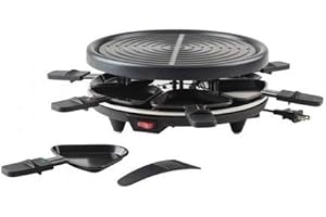 Trudeau Grilly 6-Person Raclette Party Grill