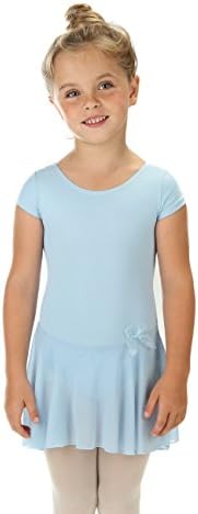 | Leotard | Gymnastic-Ballet-Dance Costume For Girls | Short Sleeve | Multiple Colours Avalibale | Ruffle, Skirted Leotard | Skin-Friendly, Soft And Strechy Material | Avalibale Sizes: 2-4 Years 4-6 Years 6-8 Years 8-10 Years 12-14 Years