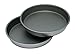 G & S Metal Products Company HG268 OvenStuff Non-Stick Round Cake Baking Pan 2 Piece Set, 9", Gray primary