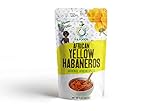 Iya Foods African Yellow Habaneros 5 ounces, Kosher Certified, No Preservatives, No Added Color, No Additives, No MSG ( Yellow Pepper)