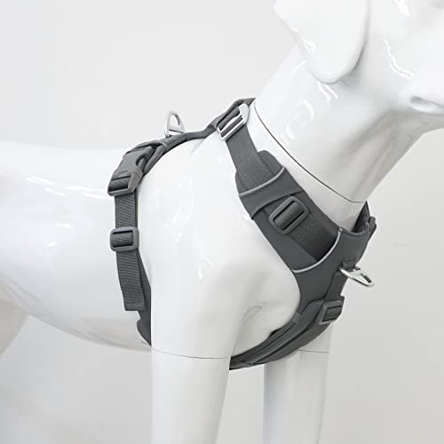 Harness for Medium Large Dog No-Pull: No Escape Adjustable