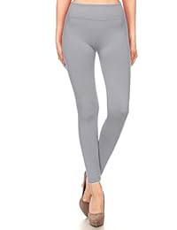 Leggings Depot, REG PLUS, leggings con forro polar supersuaves y cómodas, elastizadas