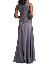 Vestido de gasa para la madre de la novia con chaqueta, vestido de baile de encaje, vestido formal de noche, largo más el tamaño