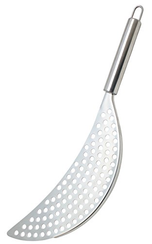 Stainless Steel Crescent Shaped Pan Drainer