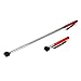 RuiLida Selfie Stick Monopod -Extendable Selfie Handheld Stick Monopod + Adjustable Phone Holder Mount + Bluetooth Wireless Remote Shutter for iPhone Samsung and other System Over IOS 6.0 and Android 4.2.2 Smartphones Red