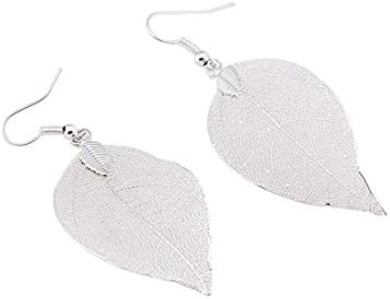 Clearance! 2018 Women Girls Dangle Earrings Ear Earrings Jewelry Bohemian Vintage Leaf Earring Charm Drop Earrings for Women (Silver)