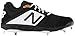 New Balance Men's 3000v4 Baseball Shoe, Black/White, 9 D US