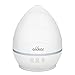 Aickar 200ml Mini Essential Oil Diffuser, Aromatherapy Diffuser with Touch Sensitive Buttons, Ultrasonic Cool Mist Humidifier with 7 Color LED Light and Auto Shut-off Function
