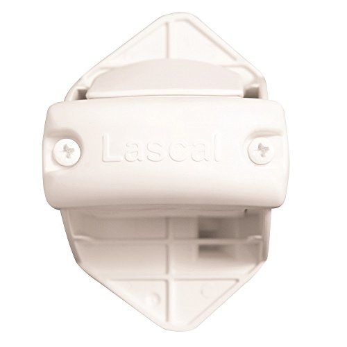 Lascal KiddyGuard Bannister Installation Kit for Locking Strip, White