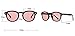 Bestum Retro Inspired Sunglasses With Rivets Tinted Lens UV400