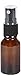 Vivaplex, 24, Amber, 15 ml (1/2 oz) Glass Bottles, with Black Fine Mist Sprayer's