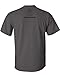 Marine Corps Bull Dog Front and Back Premium Men's T-Shirt (X-Large, Charcoal)