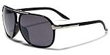 Classic 80s Fashion Aviator Sunglasses Retro Vintage Men's Women's Glasses
