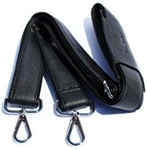 Rich Mbariket Genuine Pebble Leather Shoulder Strap For Briefcase Bag Duffel 62"