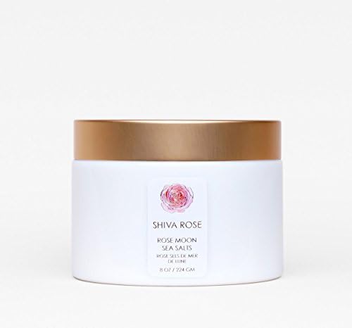 Shiva Rose Rose Moon Sea Salts — 8 oz
