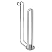 iDesign Forma Brushed Stainless Steel Over-the-Tank Toilet Paper Holder - 10.25