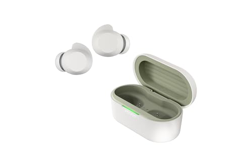 LG,xboom Budslite, Ecouteurs Bluetooth sans Fil, Casque Bluetooth, Réduction de Bruit, Casque sans Fil, oreillette Bluetooth Sports, écouteurs Intra-Auriculaires, Blanc