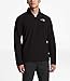 The North Face Men's TKA 100 Glacier Quarter Zip, TNF Black, Large