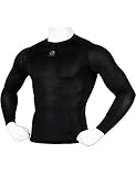 ARMEDES Men's Compression Quick Dry Baselayer Activewear Light Weight Long Sleeve T-Shirt