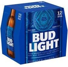 Bud Light 300ml Bottles Case of 12