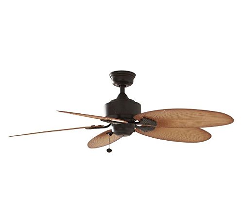 Hampton Bay Lillycrest 52 In Indoor Outdoor Aged Bronze Ceiling