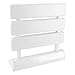 9milelake Wall-mounted Drop-leaf stool, Foldable Shower Seating Chair, Folding Bath Seat (V-FWH01-W)