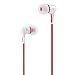 GranVela Mrice E300 In-Ear Earbuds Headphones with Noise-Isolating Earphones, Tangle-Free Triangle Cable and Stereo Heavy Bass -White