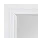 Kate and Laurel Whitley Large Framed Rectangle Wall Mirror, 29.5x41.5 White