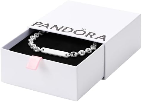 Amazon.com: PANDORA-Sparkling Infinity Heart Clasp Snake Chain