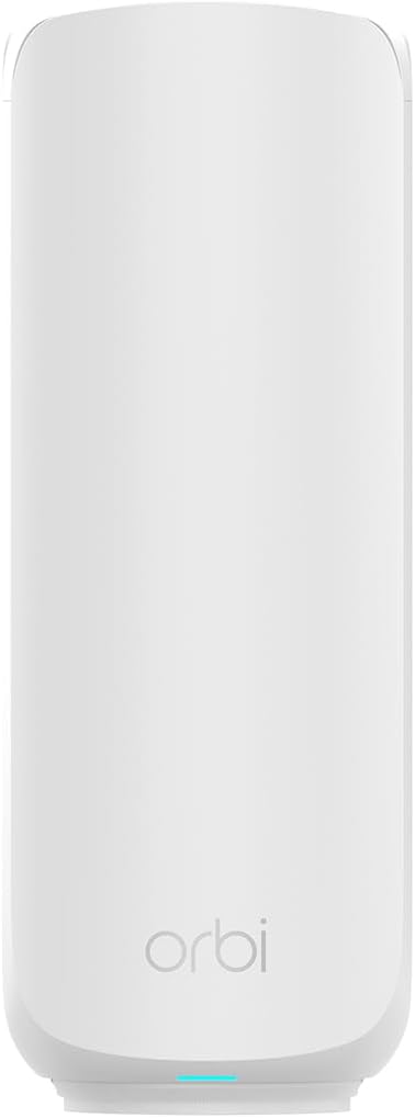 NETGEAR Orbi 370 Add-on Satellite RBE370 Dual-Band WiFi 7 Mesh Extender 1500 sq