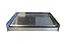 Sizzle-Q SQ180 100% Stainless Steel Universal Griddle with Even Heating Cross Bracing for Charcoal/Gas Grills, Camping, Tailgating, and Parties (18"x13"x3") primary