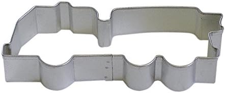 R&M Fire Truck 5" Cookie Cutter in Durable, Economical, Tinplated Steel