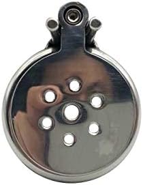 Bondage Masters, Nano Chastity Micro Chastity Device Ultra Small CB Device Unique Lock, Silver - Image 4